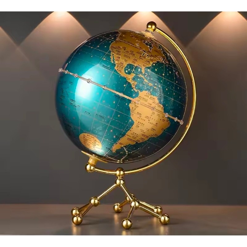 LED World Globe Map with Metal Stand 8 of 8