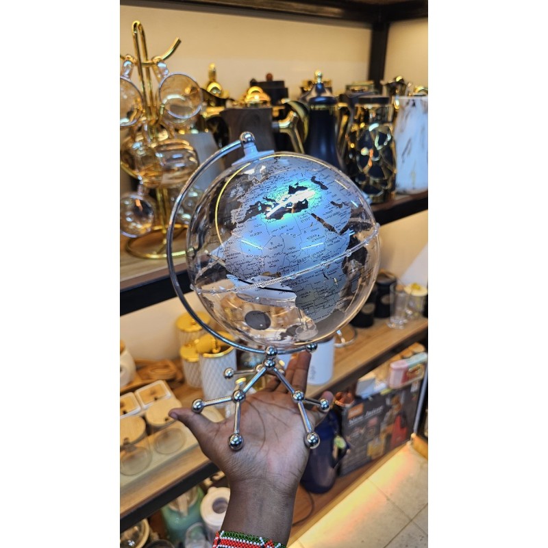 LED World Globe Map with Metal Stand 4 of 8