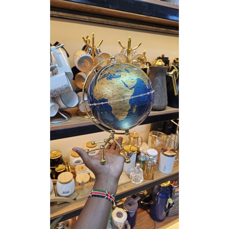 LED World Globe Map with Metal Stand 3 of 8