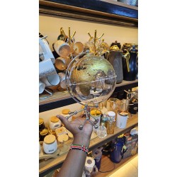 LED World Globe Map with Metal Stand
