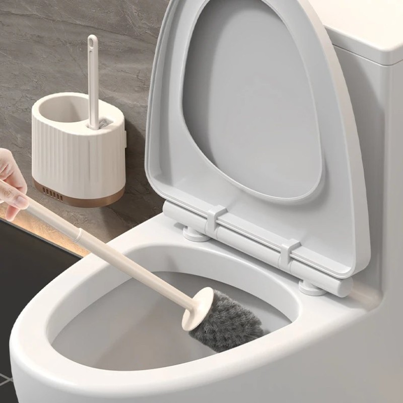 3-in-1 Wall mounted Toilet Brush Cleaning Set 6 of 8
