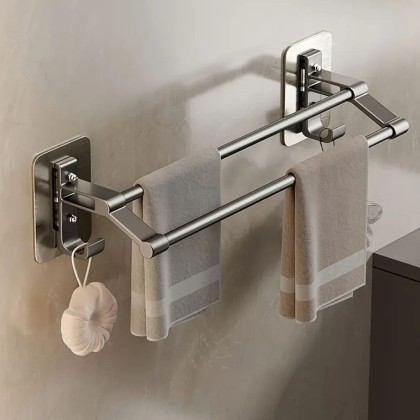 Wall Mounted Double Towel Bar Wall Mounted Double Towel Bar