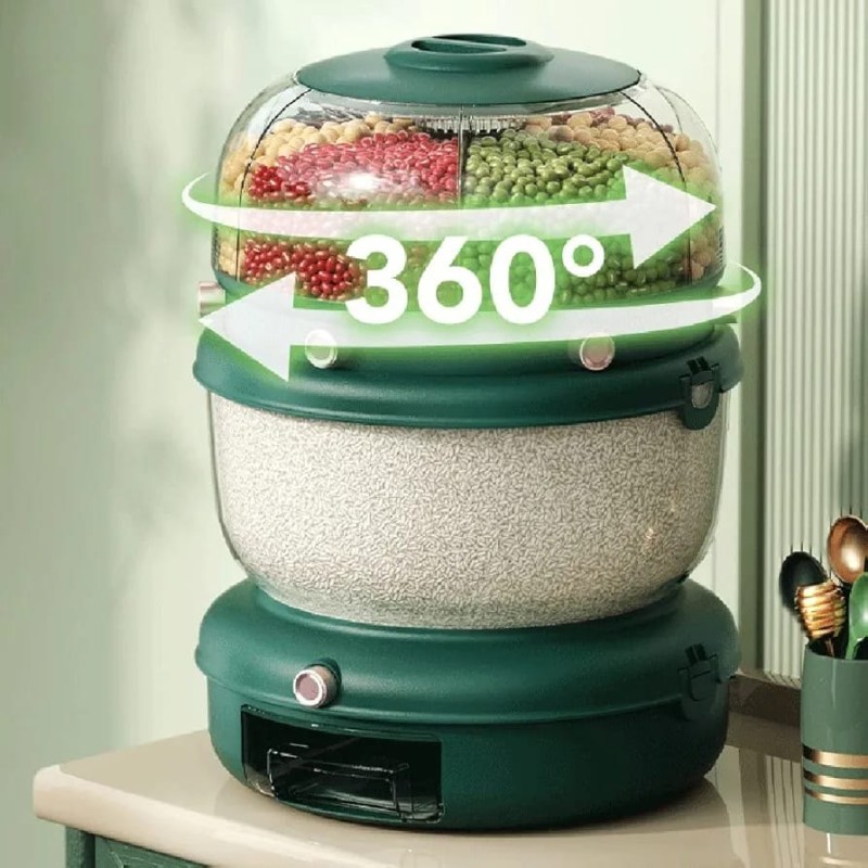 Double Compartment Cereal Dispenser 5 of 5
