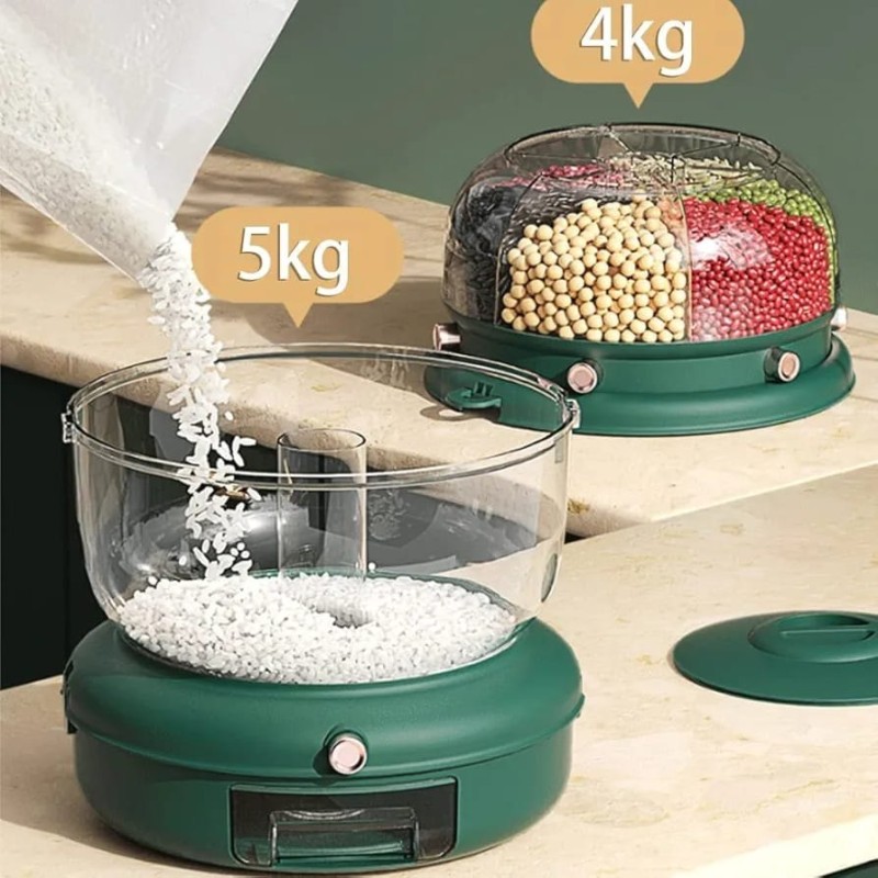 Double Compartment Cereal Dispenser 2 of 5