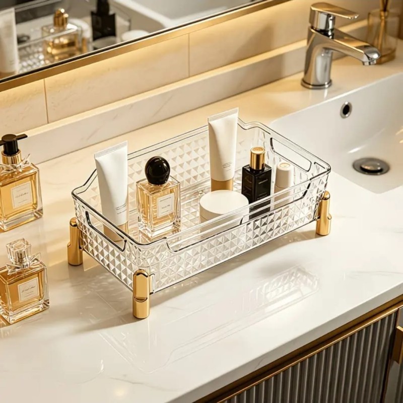 Transparent Acrylic Cosmetic Storage Box 4 of 6