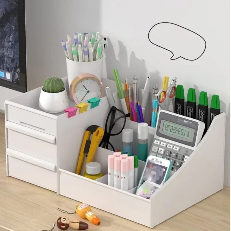 Cosmetic Storage Box with Drawers 4 of 6