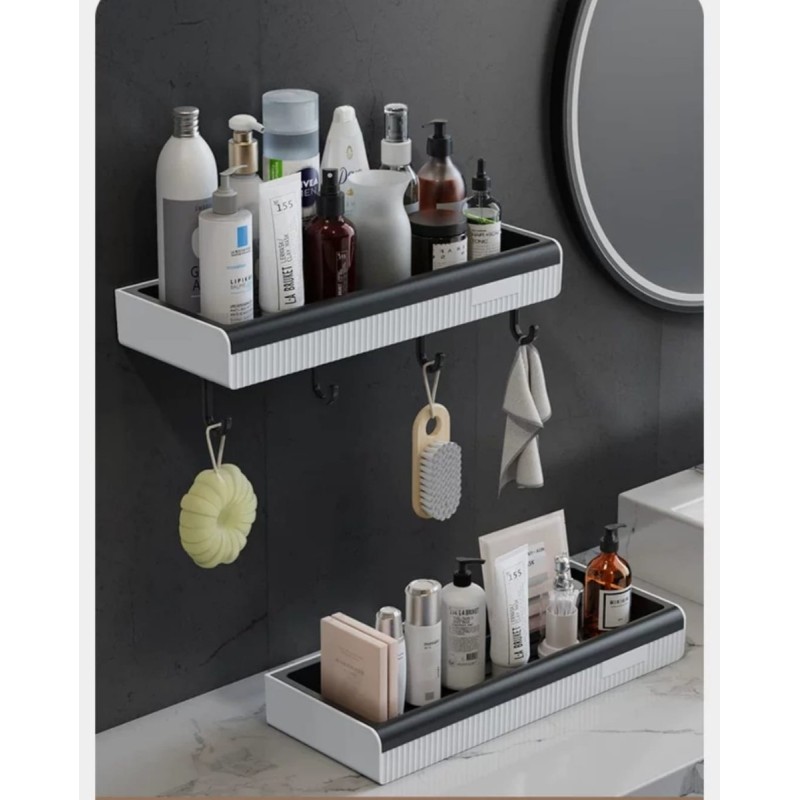 MODERN WALL MOUNT BATHROOM SHELF 3 of 4