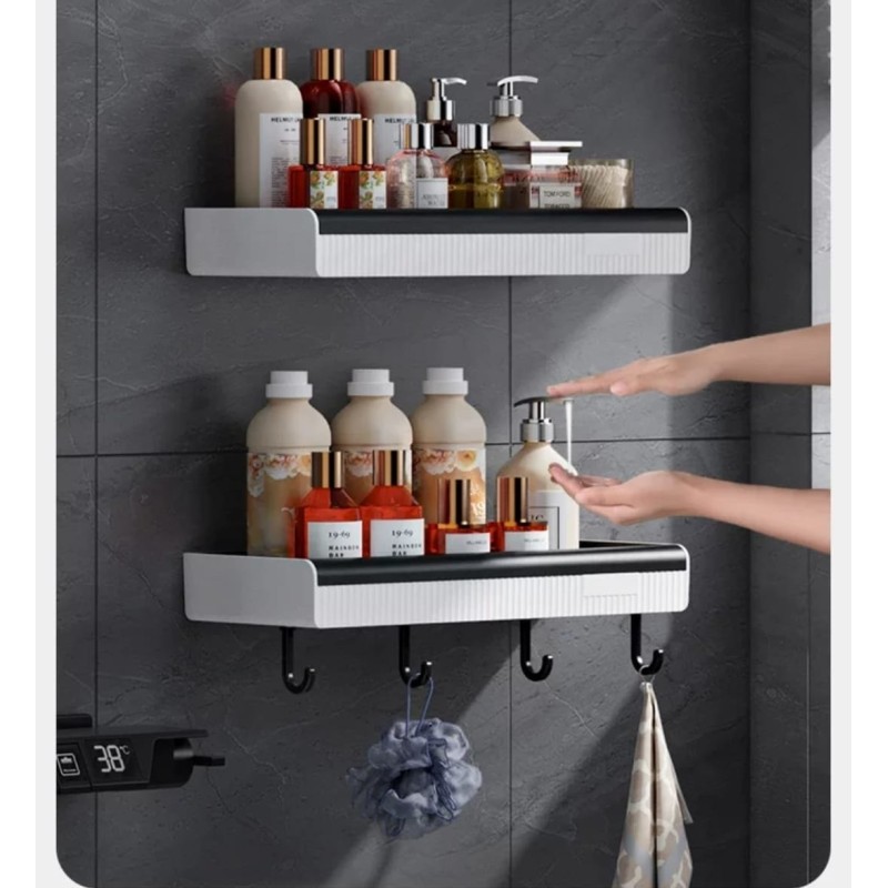 MODERN WALL MOUNT BATHROOM SHELF