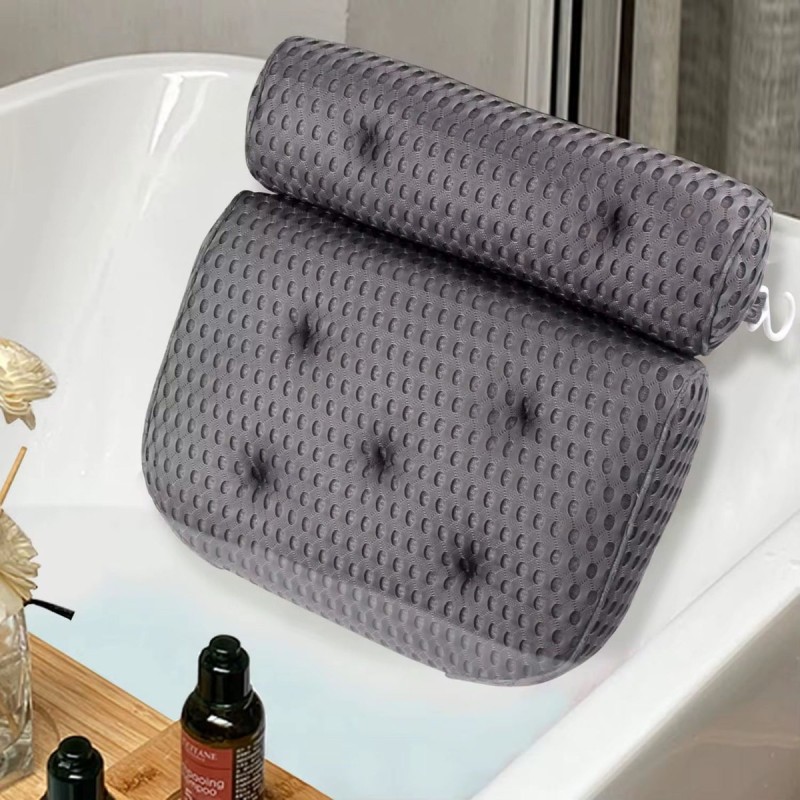 Premium Bathtub pillow with powerful suction cups 9 of 9