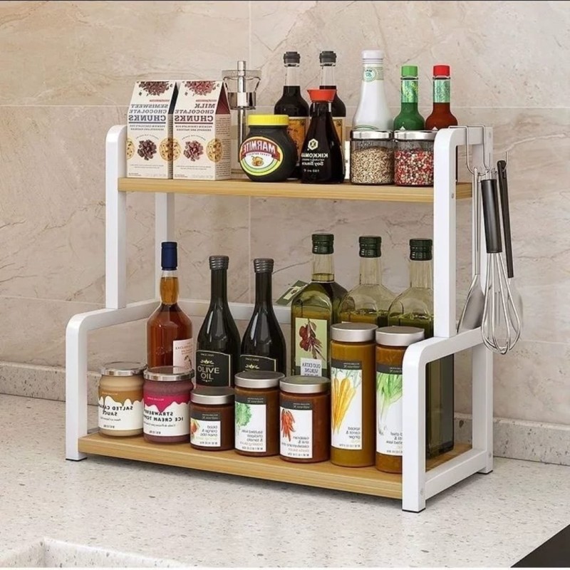 Stainless Steel Kitchen Storage Rack 2 of 3