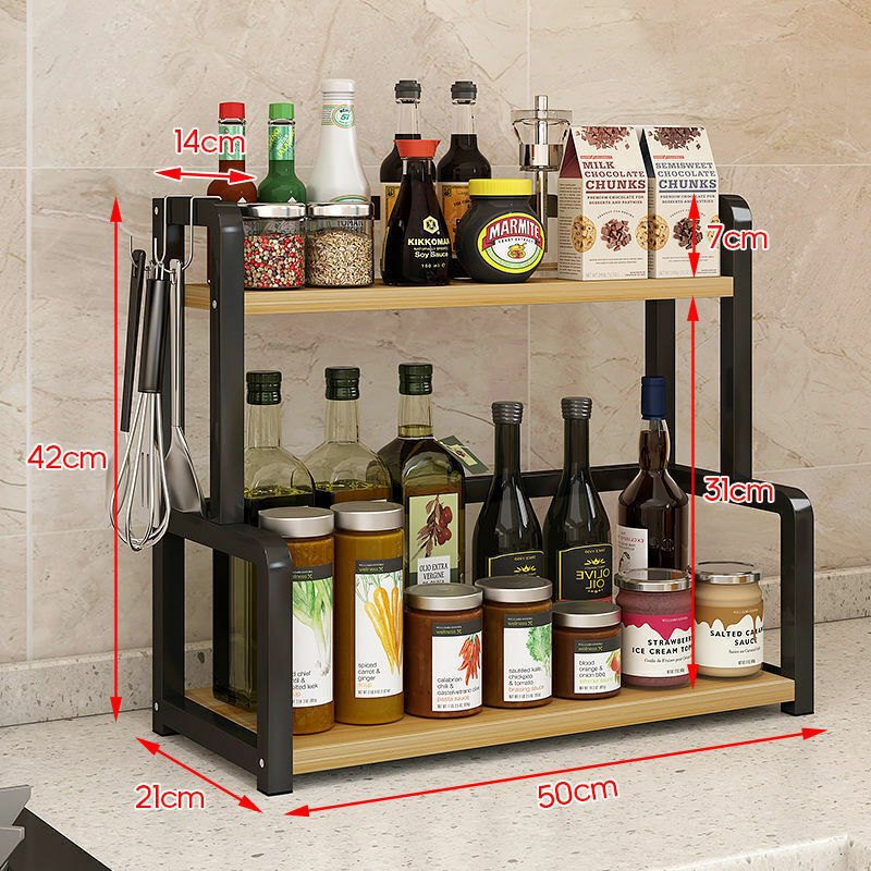 Stainless Steel Kitchen Storage Rack 3 of 3