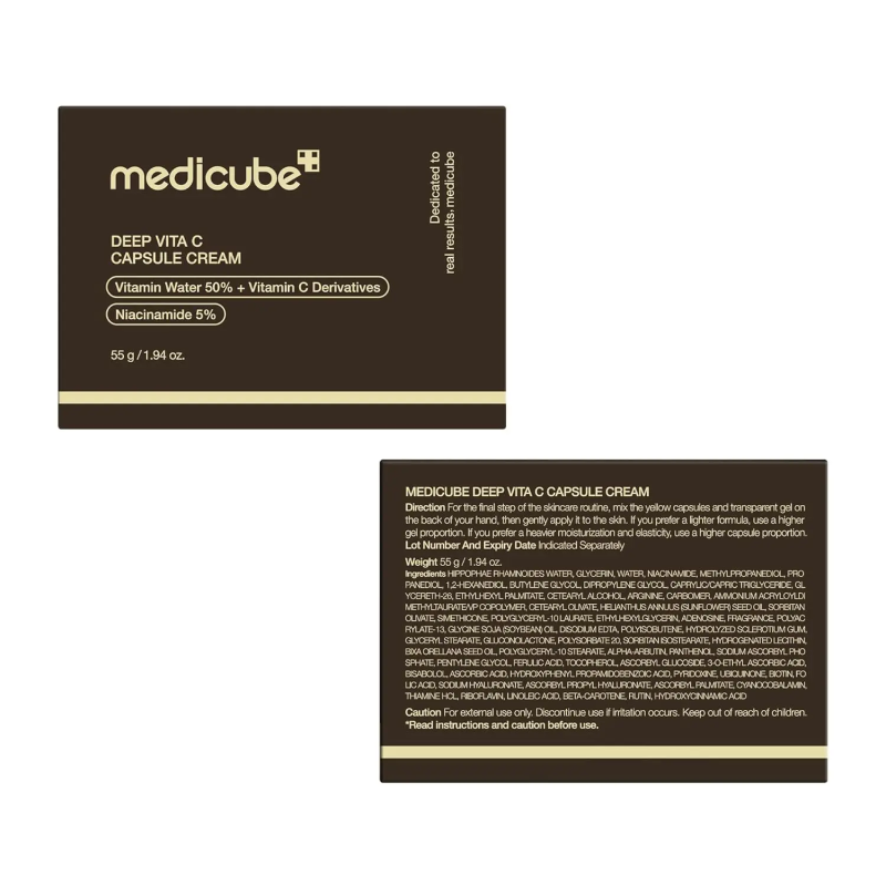 MEDICUBE- DEEP VITA C CAPSULE CREAM 55G 3 of 3