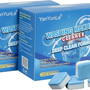 Washing Machine Deep Cleaning Formula Tablets 12pcs Pack