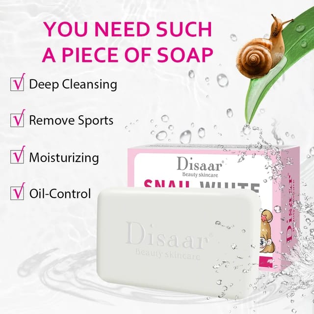 Snail White Beauty Soap - Image 3