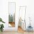 Full-Length Standing Dressing Mirror with Metal Frame